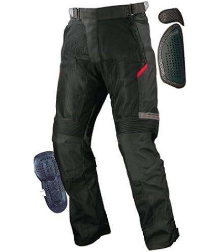 Amazon | コミネ(KOMINE) バイク用 パンツ チタニウムレザーメッシュ